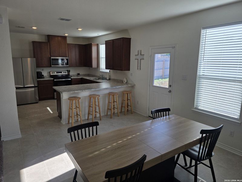 Furnished interior view inside a new home in , San Antonio (Image 5).