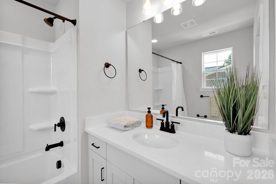 Furnished interior view inside a new home in , Concord (Image 6).