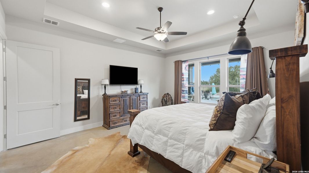 Furnished interior view inside a new home in , Spring Branch (Image 23).