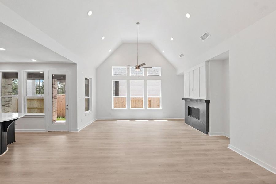 Furnished interior view inside a new home in ARTAVIA: 50ft. lots, Conroe (Image 6). Furnished interior view inside a new home in ARTAVIA: 50ft. lots, Conroe (Image 6).