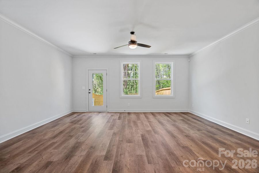 Spacious, unfurnished interior of a new home in , Charlotte (Image 27).