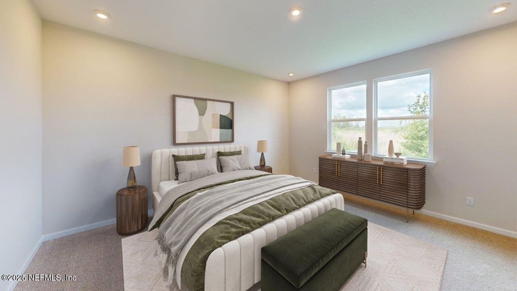 Furnished interior view inside a new home in Lakes at Bella Lago, Green Cove Springs (Image 4).