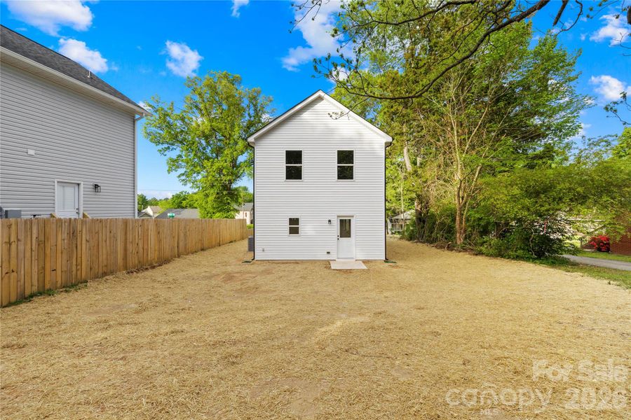 Exterior details and patio area of a home in , Kannapolis (Image 24).