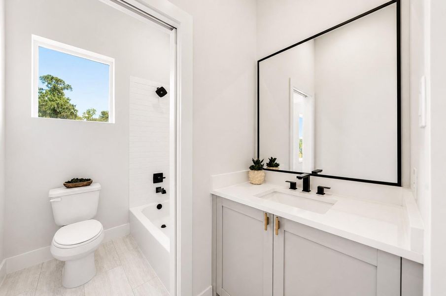 Jack-and-Jill bathroom Jack-and-Jill bathroom