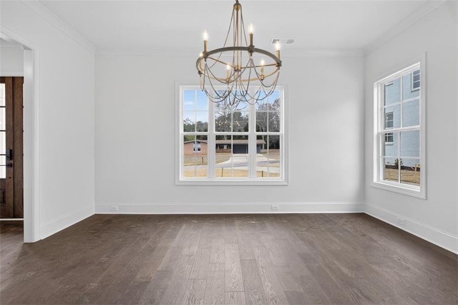 Spacious, unfurnished interior of a new home in , Suwanee (Image 42).