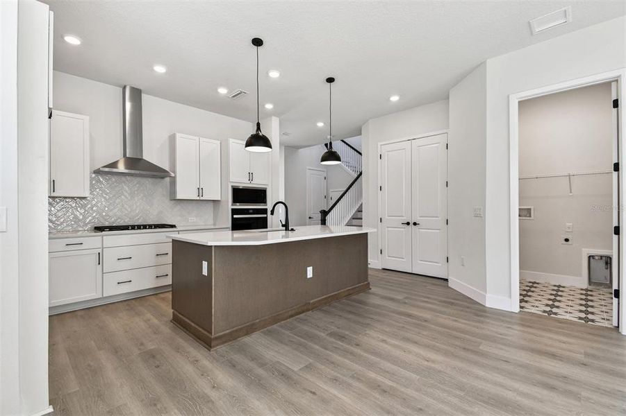 Furnished interior view inside a new home in Emerald Landing at Waterside at Lakewood Ranch – Cottage Series, Sarasota (Image 12).