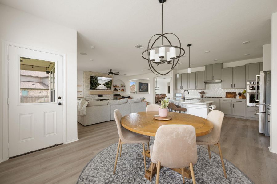 Furnished interior view inside a new home in , Round Rock (Image 14).
