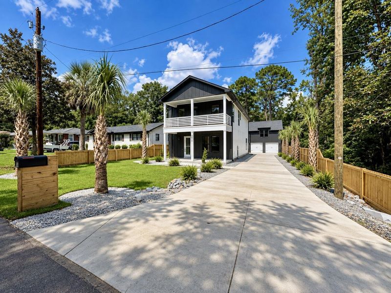 Front exterior of a new home in , Hanahan, SC, highlighting curb appeal (Image 31). Front exterior of a new home in , Hanahan, SC, highlighting curb appeal (Image 31).