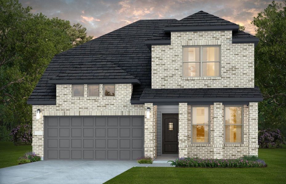 Representative exterior photo of a completed home built from the Jayton by Pulte Homes in Windcress, Cove, TX (Image 22).