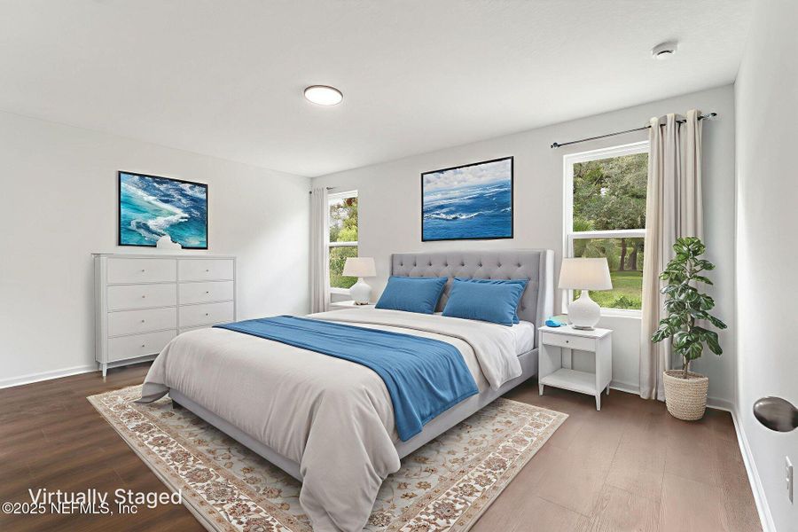 Furnished interior view inside a new home in , Green Cove Springs (Image 12).