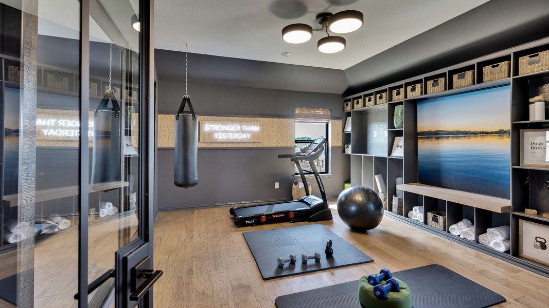 Representative furnished interior of a home built from the Elm by Brightland Homes in Southern Pointe, College Station (Image 12). Representative furnished interior of a home built from the Elm by Brightland Homes in Southern Pointe, College Station (Image 12).