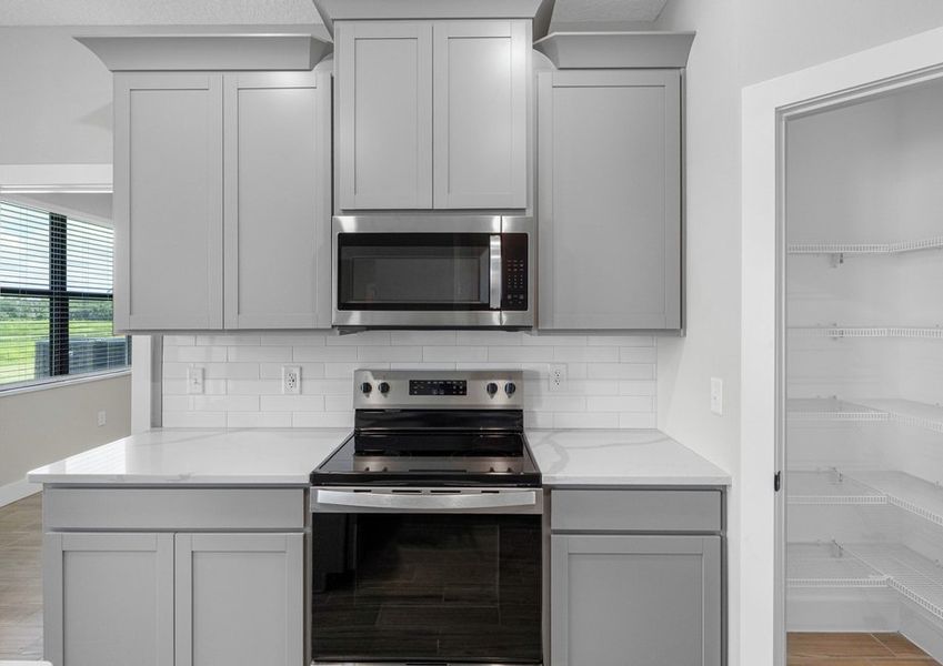 Test our your favorite recipes in the kitchen of the Siesta Key