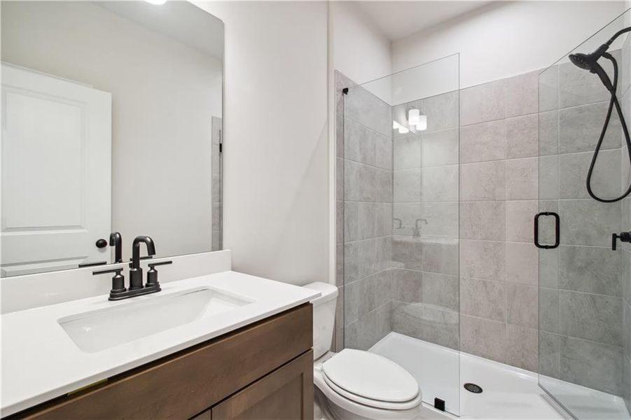 Furnished interior view inside a new home in Hillside Manor, Powder Springs (Image 9).