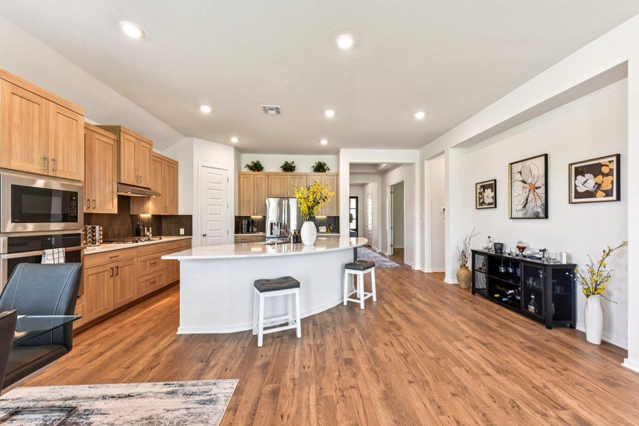 Furnished interior view inside a new home in Highland Village, Georgetown (Image 18).