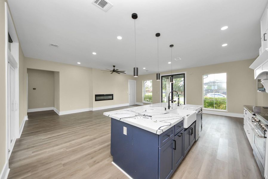 Furnished interior view inside a new home in , Arcola (Image 8).