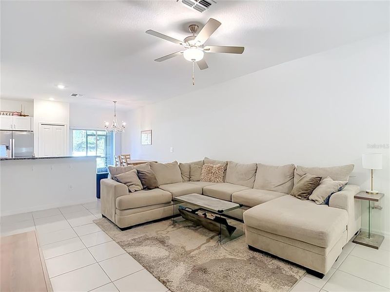 Furnished interior view inside a new home in , Land O' Lakes (Image 8).
