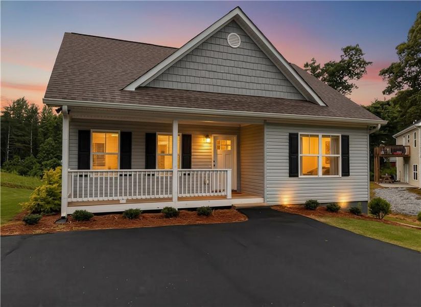 Front exterior of a new home in , Dahlonega, GA, highlighting curb appeal (Image 2).