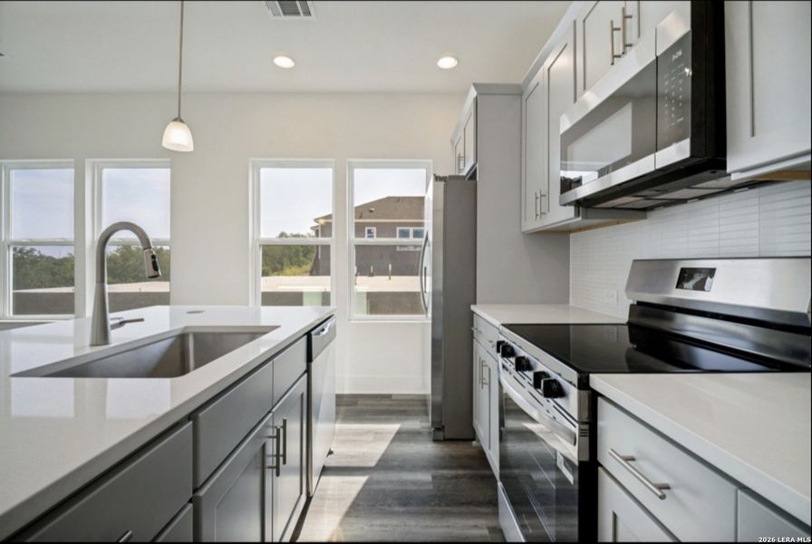 Furnished interior view inside a new home in , San Antonio (Image 7).
