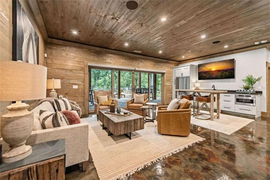 Furnished interior view inside a new home in , Epworth (Image 5).