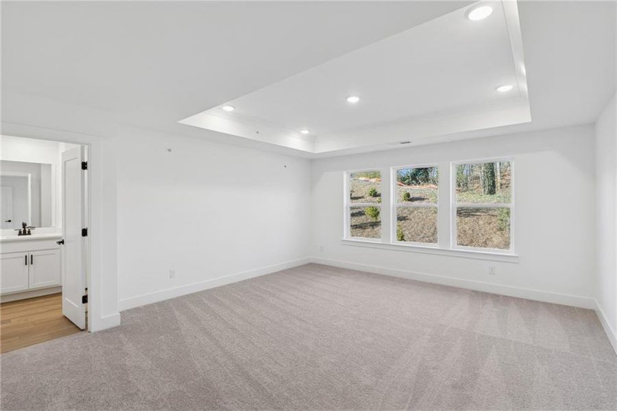 Spacious, unfurnished interior of a new home in Grandview Terrace, Canton (Image 12).