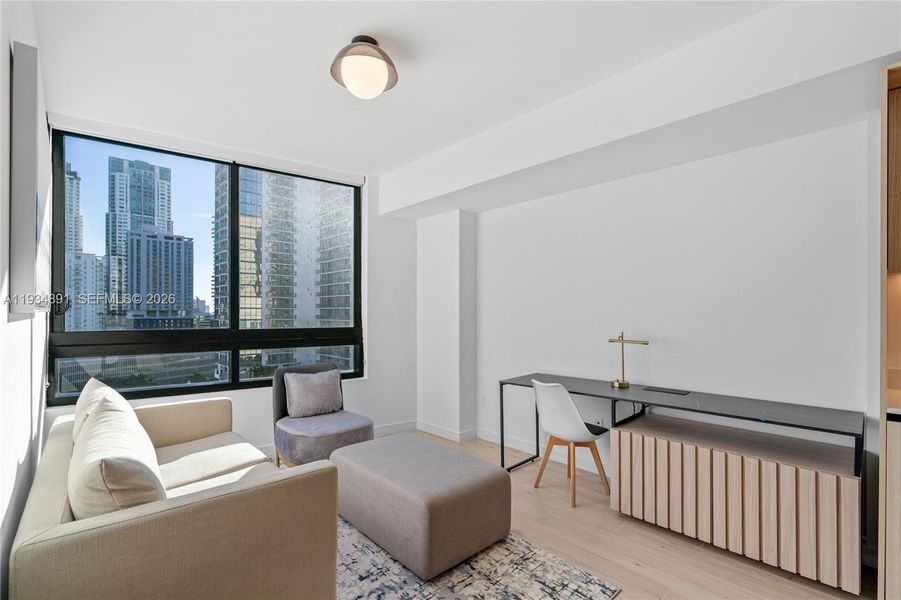 Furnished interior view inside a new home in , Miami (Image 22). Furnished interior view inside a new home in , Miami (Image 22).