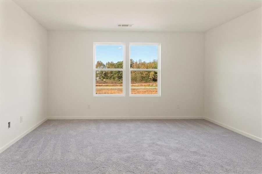 Spacious, unfurnished interior of a new home in The Ridge at Twin Rivers, Covington (Image 27). Spacious, unfurnished interior of a new home in The Ridge at Twin Rivers, Covington (Image 27).