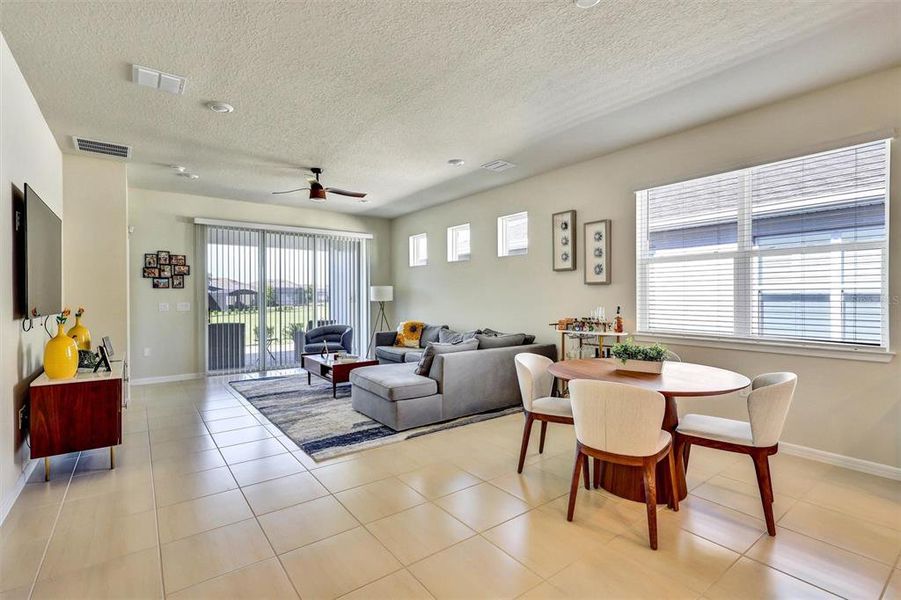 Furnished interior view inside a new home in , Winter Garden (Image 13). Furnished interior view inside a new home in , Winter Garden (Image 13).