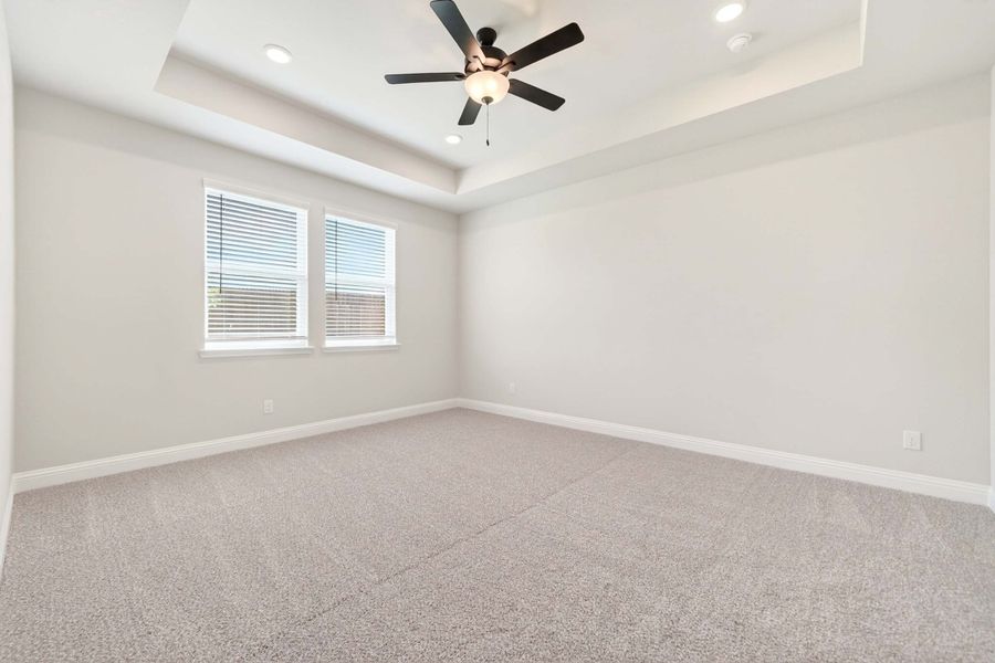 Representative unfurnished interior of a home built from the The Holly M by Davidson Homes LLC in Mercer Meadows, Royse City (Image 24).