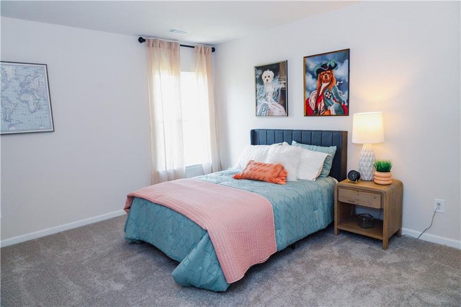 Furnished interior view inside a new home in Enclave at Dawson Forest, Dawsonville (Image 3). Furnished interior view inside a new home in Enclave at Dawson Forest, Dawsonville (Image 3).