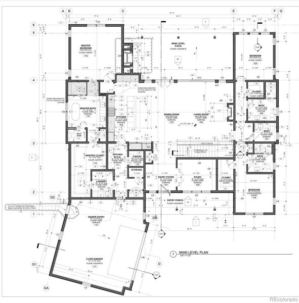 Main Level Floorplan