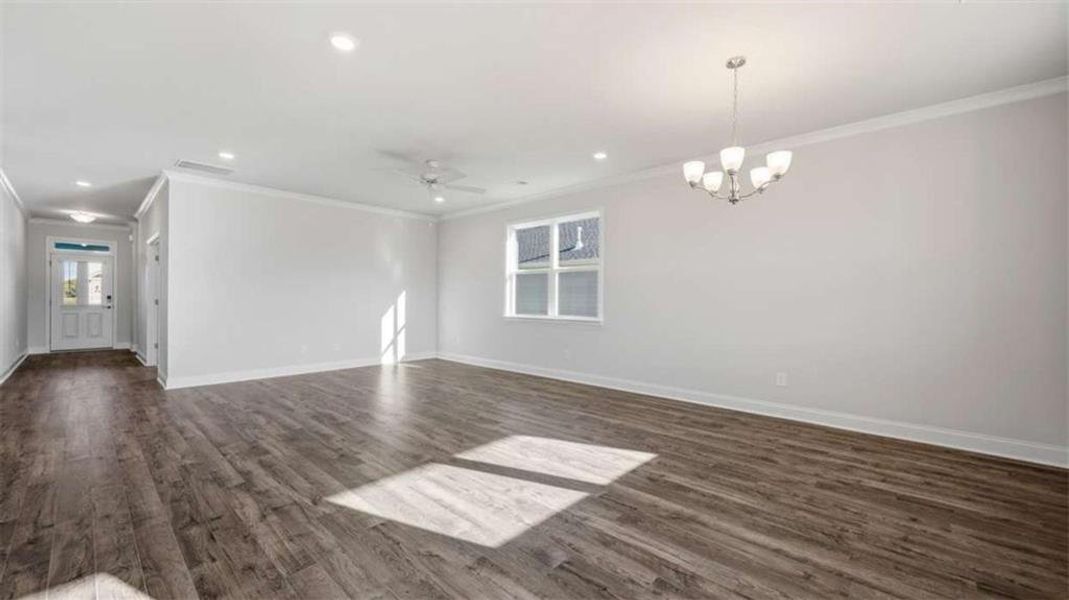Spacious, unfurnished interior of a new home in Oak Ridge Meadows - Active Adult, Locust Grove (Image 18). Spacious, unfurnished interior of a new home in Oak Ridge Meadows - Active Adult, Locust Grove (Image 18).