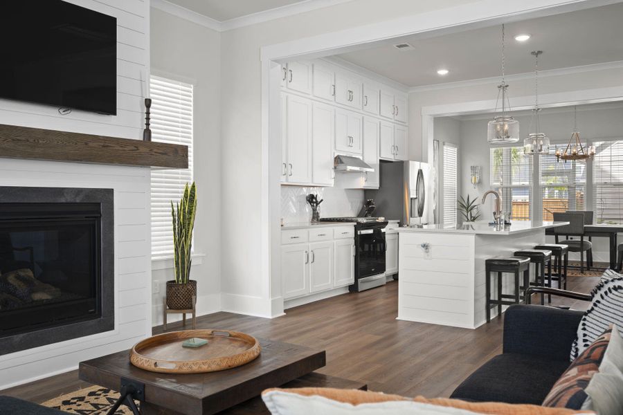 Furnished interior view inside a new home in Midtown at Nexton, Summerville (Image 31).
