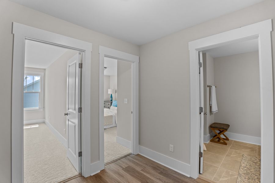 Representative unfurnished interior of a home built from the Scout by Bill Clark Homes in Sidbury Landing, Wilmington (Image 22).