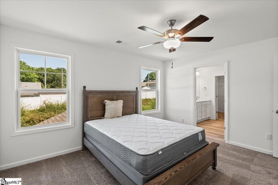 Furnished interior view inside a new home in Halton Oaks, Spartanburg (Image 14). Furnished interior view inside a new home in Halton Oaks, Spartanburg (Image 14).