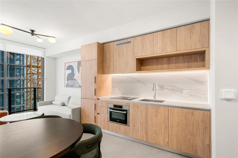 Furnished interior view inside a new home in , Miami (Image 10). Furnished interior view inside a new home in , Miami (Image 10).