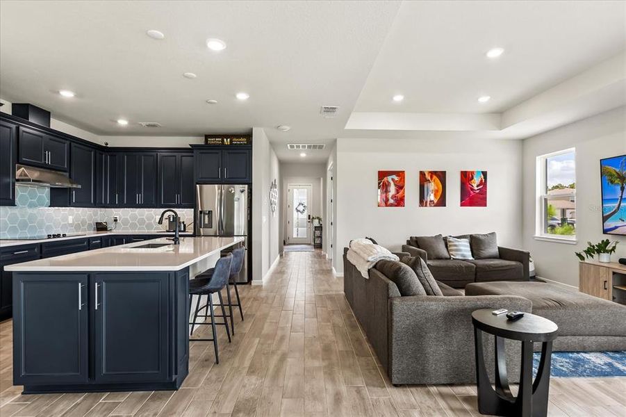 Furnished interior view inside a new home in , Clermont (Image 25). Furnished interior view inside a new home in , Clermont (Image 25).