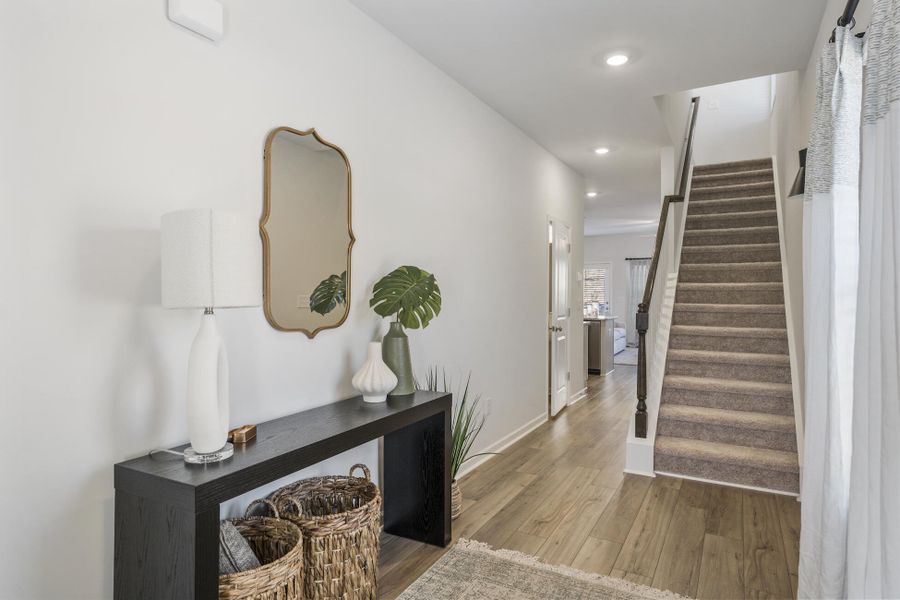 Furnished interior view inside a new home in Central Creek, Goose Creek (Image 11).