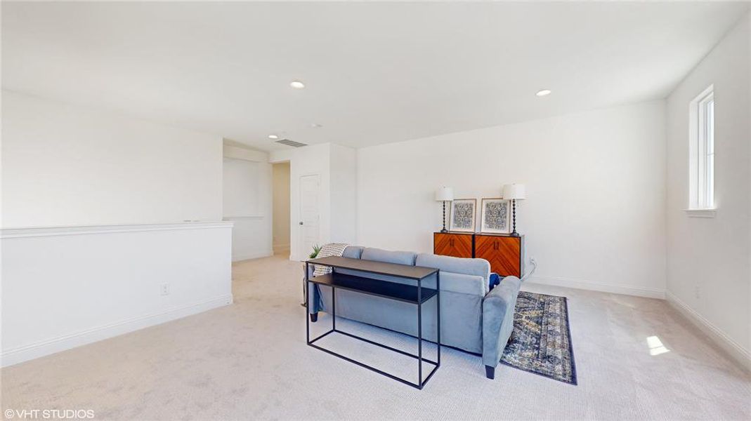 Furnished interior view inside a new home in Walsh, Aledo (Image 5).