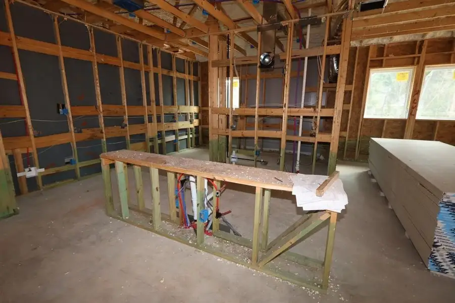 Furnished interior view inside a new home in The Woodlands Hills 70’, Willis (Image 10).