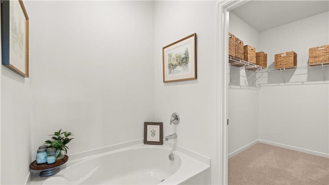 Furnished interior view inside a new home in Teamon Pointe, Griffin (Image 4).