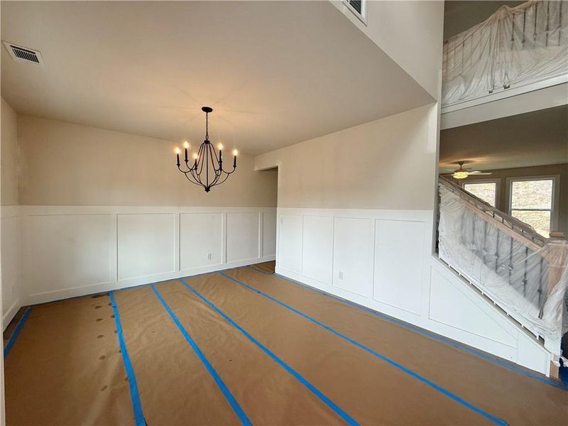 In-progress construction of a new home in , Hoschton, GA (Image 9).