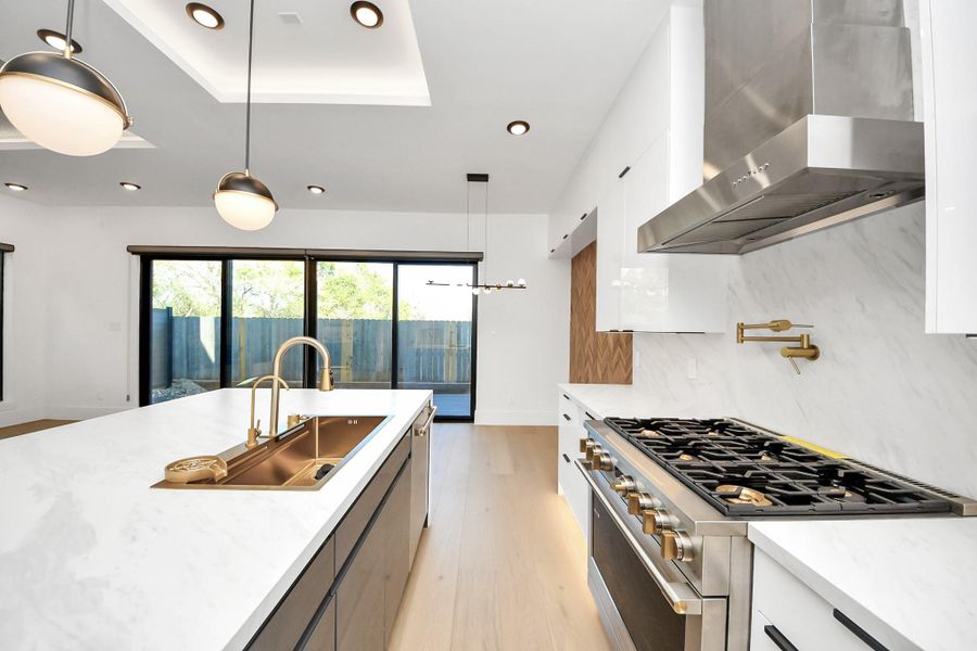 Furnished interior view inside a new home in , Stafford (Image 10).