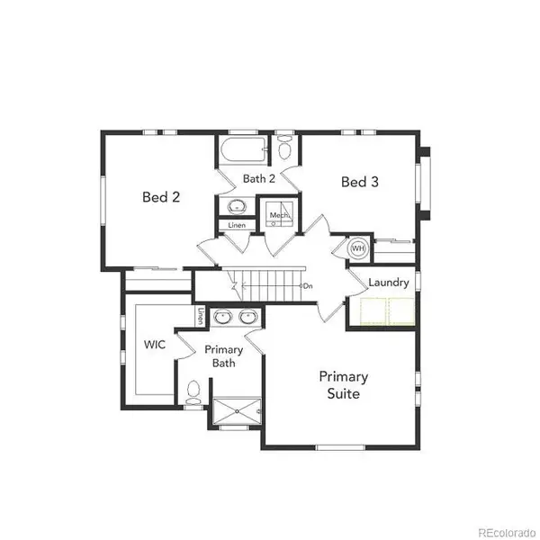 2D floor plan layout of this home in , Commerce City, CO (Image 3). 2D floor plan layout of this home in , Commerce City, CO (Image 3).