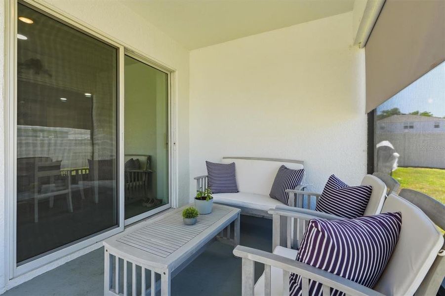 Exterior details and patio area of a home in Autumn Glen, Belleview (Image 3). Exterior details and patio area of a home in Autumn Glen, Belleview (Image 3).