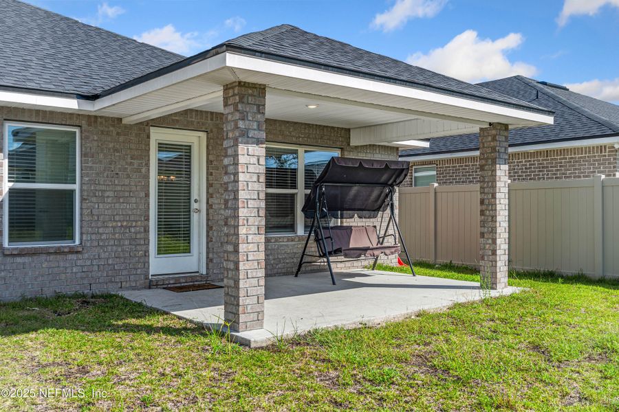 Front exterior of a new home in Shadow Crest at Rolling Hills, Green Cove Springs, FL, highlighting curb appeal (Image 25).