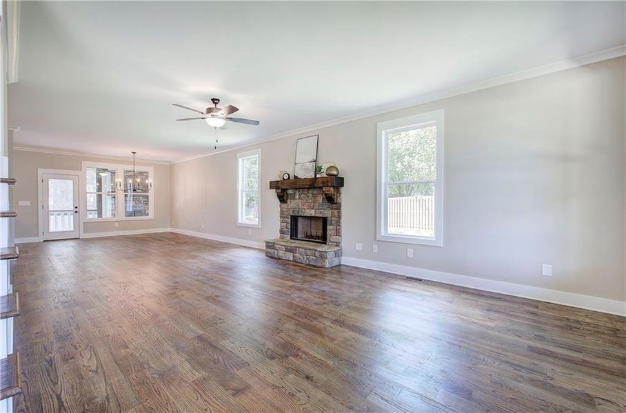 Spacious, unfurnished interior of a new home in , Euharlee (Image 18).