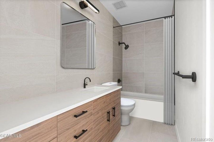 Furnished interior view inside a new home in , Granby (Image 12).