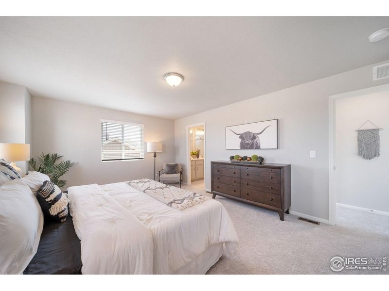 Furnished interior view inside a new home in , Johnstown (Image 21).
