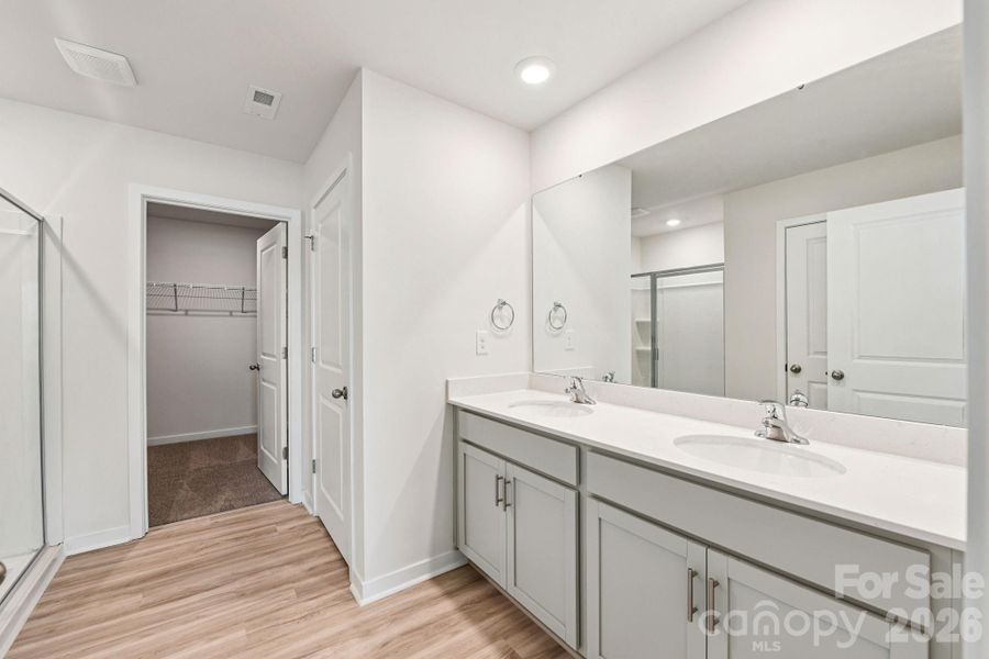 Furnished interior view inside a new home in The Falls at Newton, Newton (Image 9).