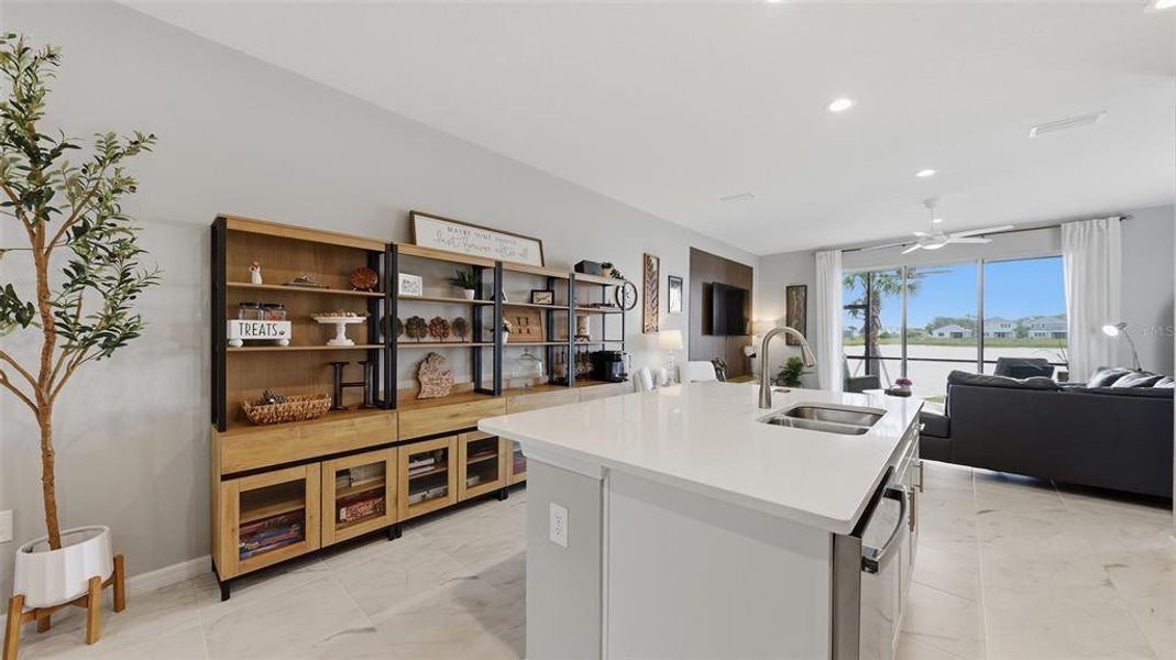 Furnished interior view inside a new home in , Sarasota (Image 42).